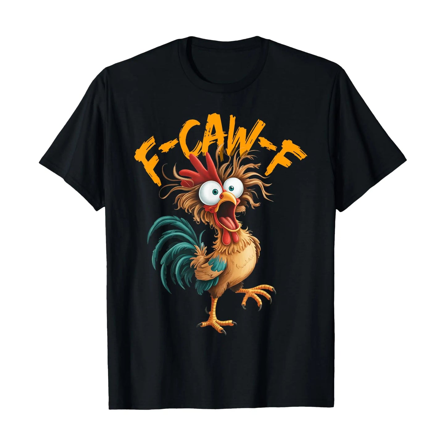 F Caw F Rooster Funny Shirts for Men and Women Chicken Whisperer Tees T Shirts