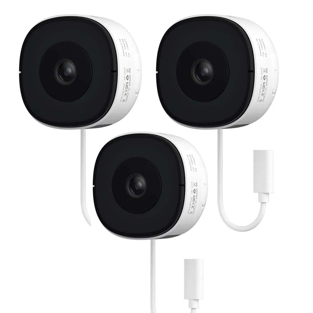 2K Window Camera WiFi Indoor Cameras For Home Security Full Color Night Vision Two-Way Audio Motion Detection