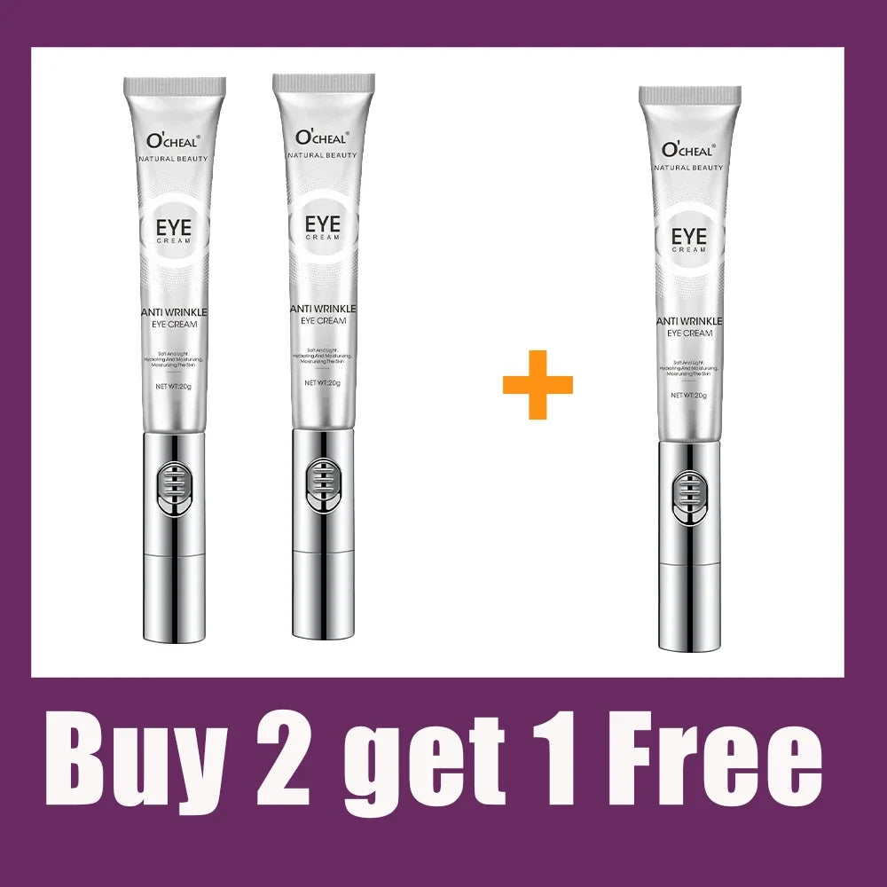 Rejuvenating Electric Massage Eye Cream For Wrinkles Fine Lines Hydration