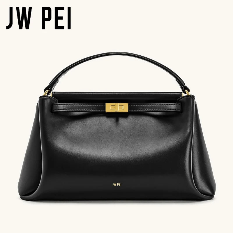 JW PEI Carmen Women Top Handle Handbag Luxury Style Small Shoulder Bag Fashion Crossbody Purse Elegant Minimalist Tote Bag Designer Inspired Handbag for Women
