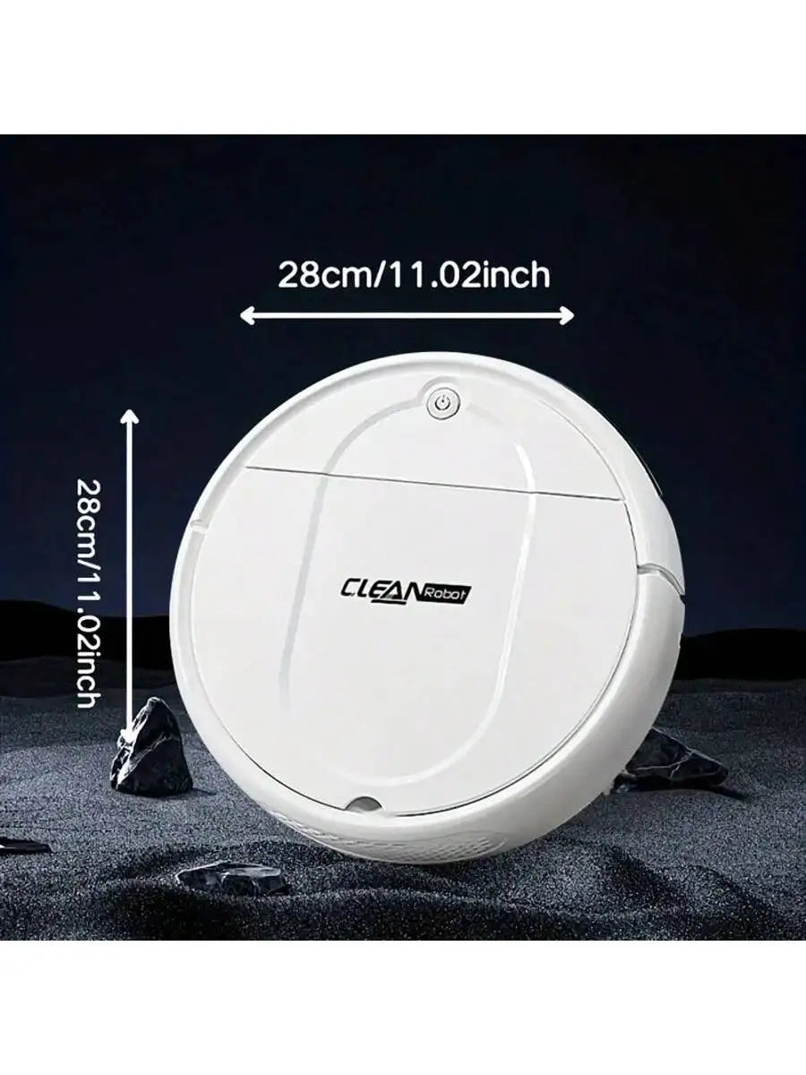 Three in One Vacuum Cleaner, Suitable for Floor Cleaning, Pet Hair Cleaning, Paper and Garbage Cleaning, Multi-functional Robot Vacuum Cleaner, 1500Pa Suction, 150 Minute Battery Life, Powerful Cleaning Upgraded