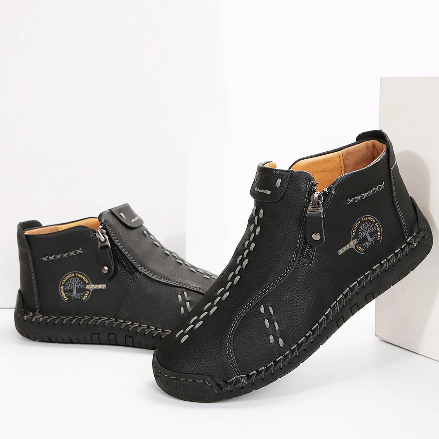 Womens Casual Shoes Ankle Boots Slip On Lightweight Loafers Mid top Walking Driving Shoes