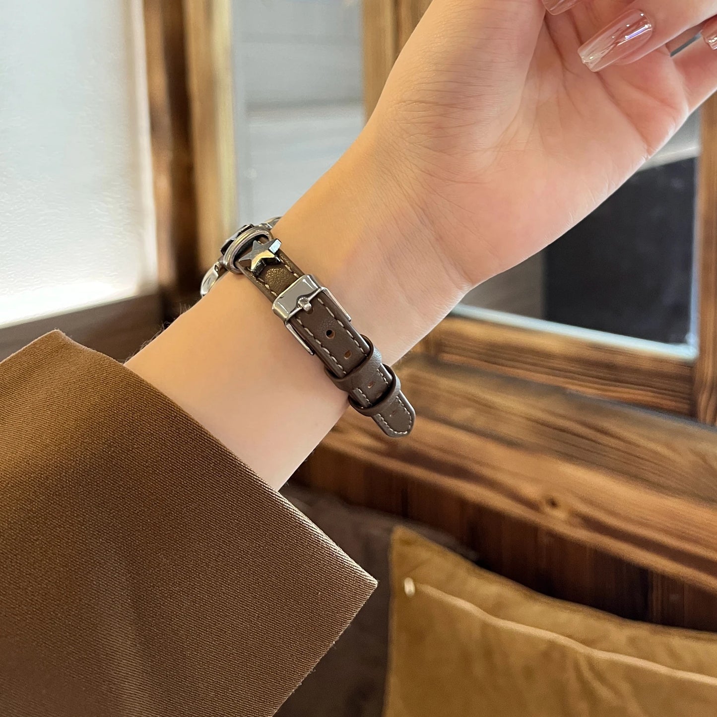 Leather Loop For Xiaomi Band 9 Watch Band for Xiaomi Band 8 New Design Band for Xiaomi Smart Band 10 NFC Band Accessories