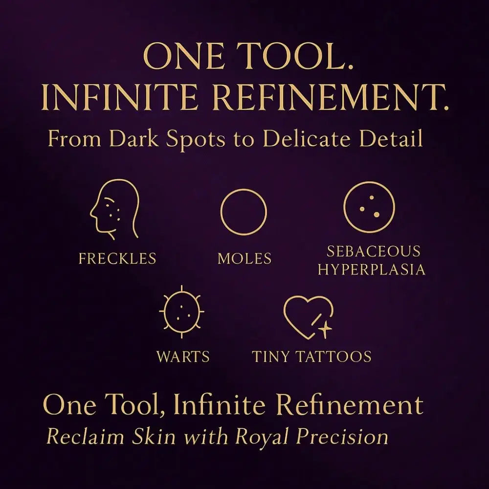 Luxury LCD Beauty Pen – USB Rechargeable Mole & Freckle Remover, Portable Tattoo Eraser for Flawless Skin, White Gift Box