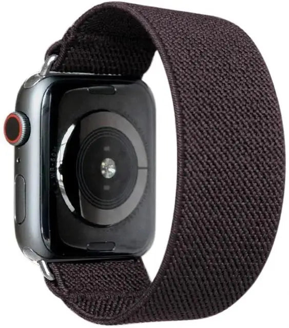 Scrunchie Strap for Apple watch band 40mm 44mm 42mm 45mm 41mm 49mm Elastic solo loop bracelet iWatch series 3 se 6 7 8 9 ultra 2