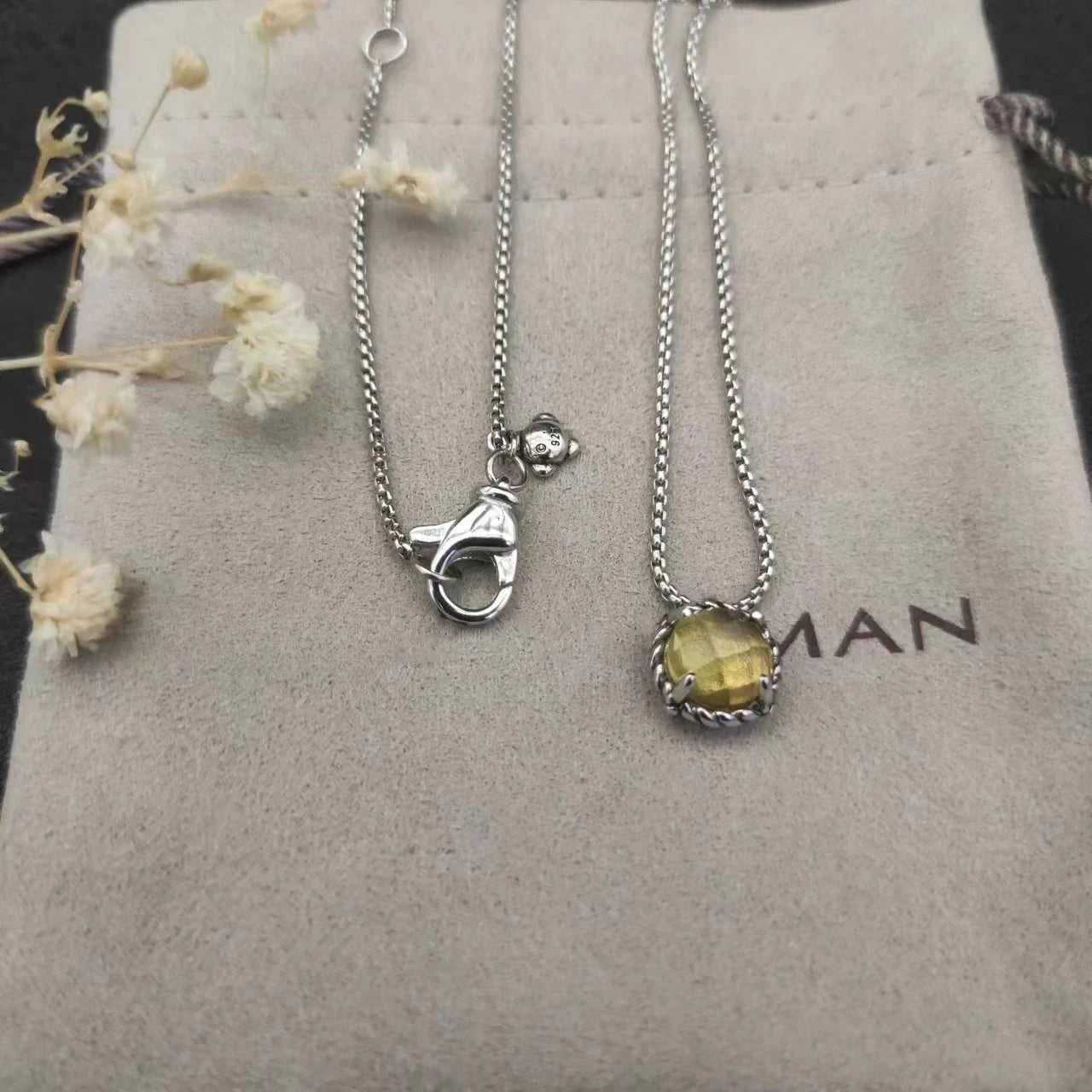 2026 New Classical Style Women's Pendant Necklace Simplicity Exquisite Diamond Elegant and Exquisite Jewelry Any Occasion XL03
