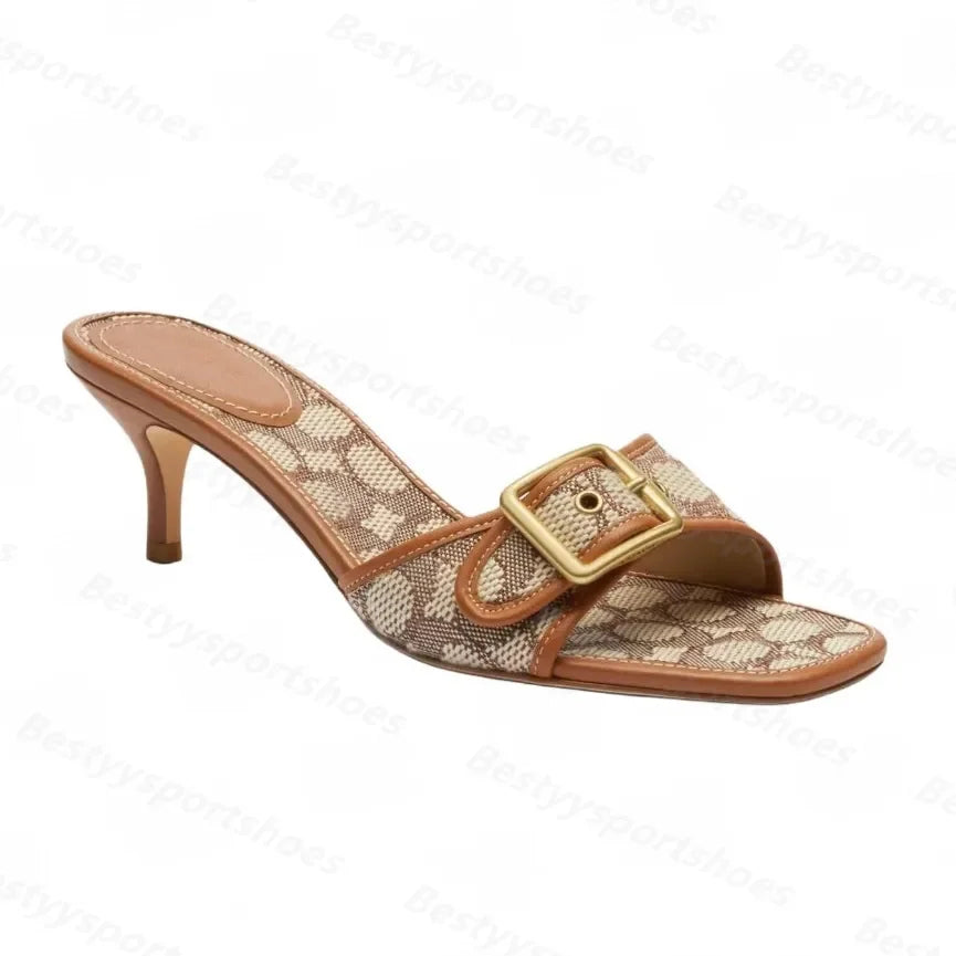 t Slides Kitten Heels C Beach Summer Luxury Denim Heel High Leather Slippers Fall Pumps Cute Lady Low Heeled Size35-42