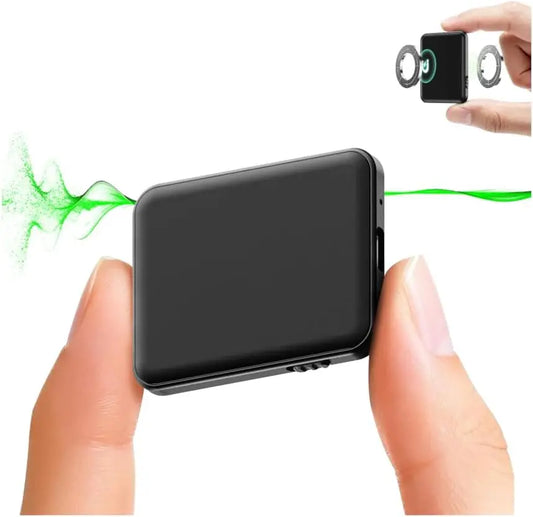 136GB Voice Recorder, 18800H Storage, AI Noise Reduction, 100H Battery, USB-C, Magnetic