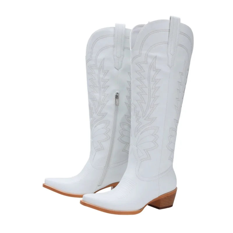 Women’s Cowboy Boots for Country Concert: Tall Western Boots for Cowgirl Outfits For Women & Combat Boots For Women Style