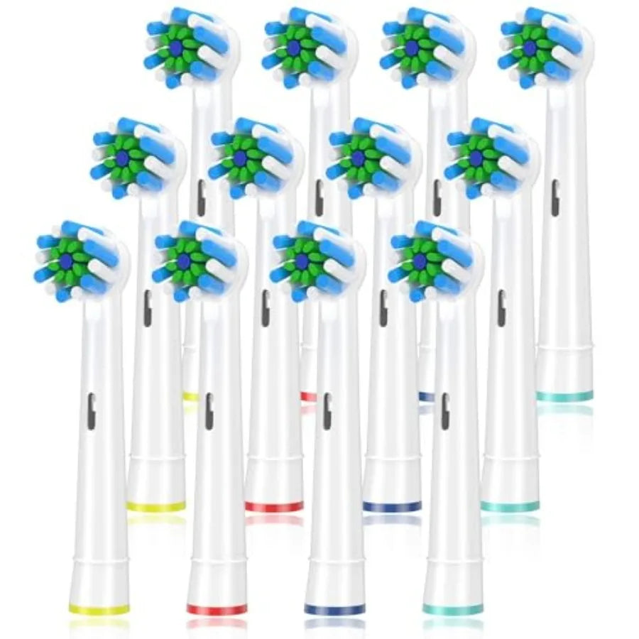 Replacement Brush Heads Fit for Braun Oral b, Compatible with Oral-B Pro 1000/2000/3000/5000/6000 Smart and Genius Electric Too